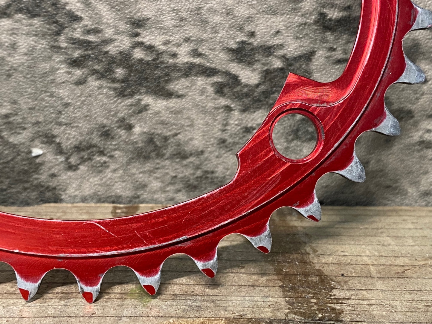 IX490 スミス SMITH バロックギア Baroque Gear インナー チェーンリング 赤 34T シマノ対応 PCD110 4H