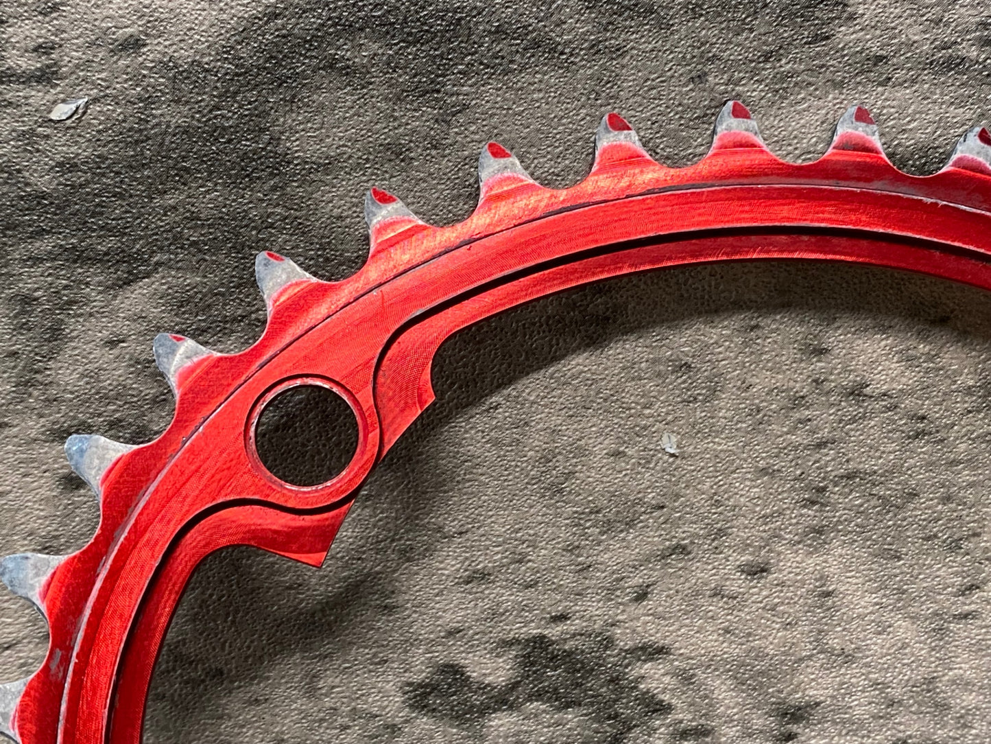 IX490 スミス SMITH バロックギア Baroque Gear インナー チェーンリング 赤 34T シマノ対応 PCD110 4H