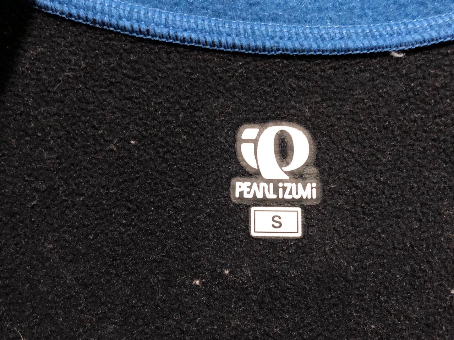 IL904 パールイズミ PEARL iZUMi 長袖 サイクルジャケット 黒 水色 S 裏起毛