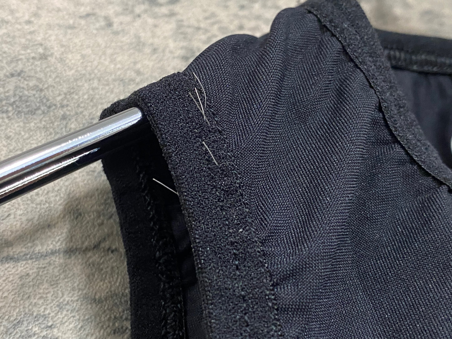 IZ469 カステリ CASTELLI ROSSOCORSA BODY PAINT ジレ サイクルベスト 黒 XS ※ゴム切れ