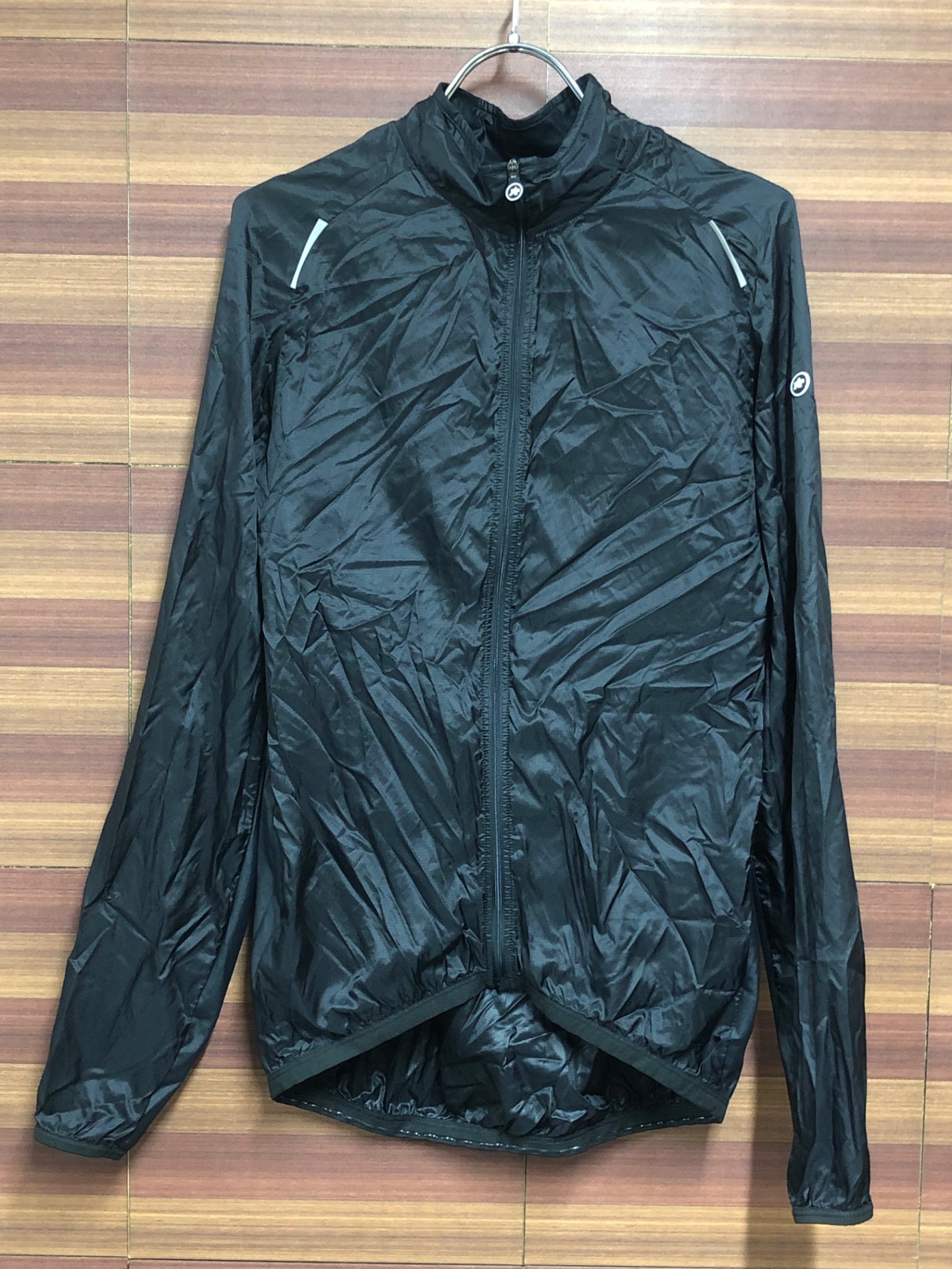 IJ346 アソス assos ミレ MILLE GT WIND JACKET 長袖 ウィンドジャケット 黒 L