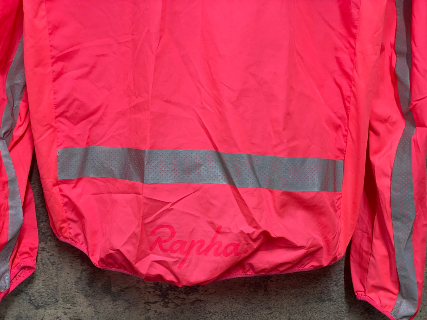 JA547 ラファ Rapha BREVET VISIBILITY WIND JACKET 長袖 サイクルジャケット ピンク S