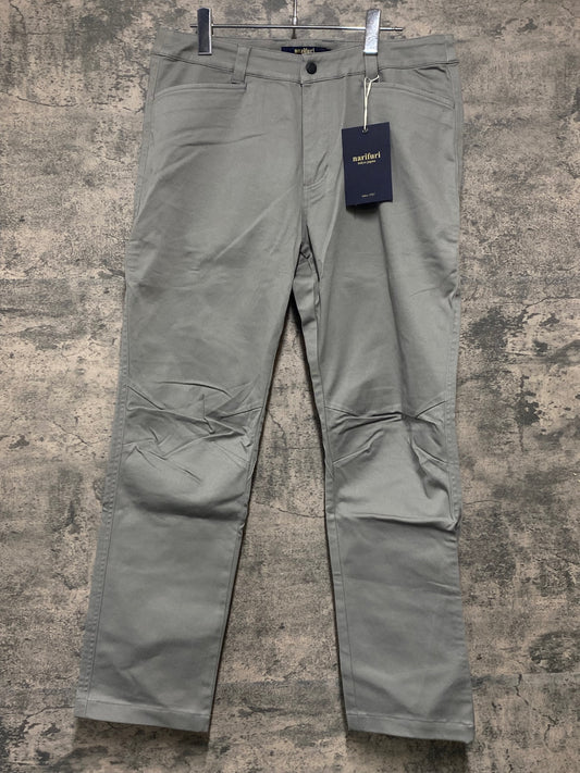 JB778 ナリフリ narifuri バイシクル チノパンツ グレー M