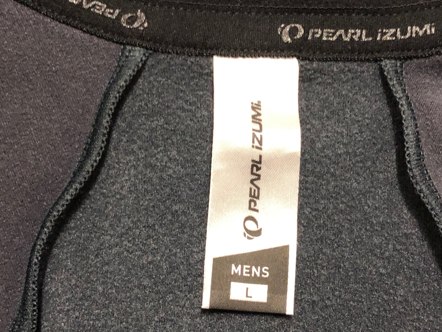 IP911 パールイズミ PEARL iZUMi 長袖 サイクルジャケット 黒 グレー L 裏起毛