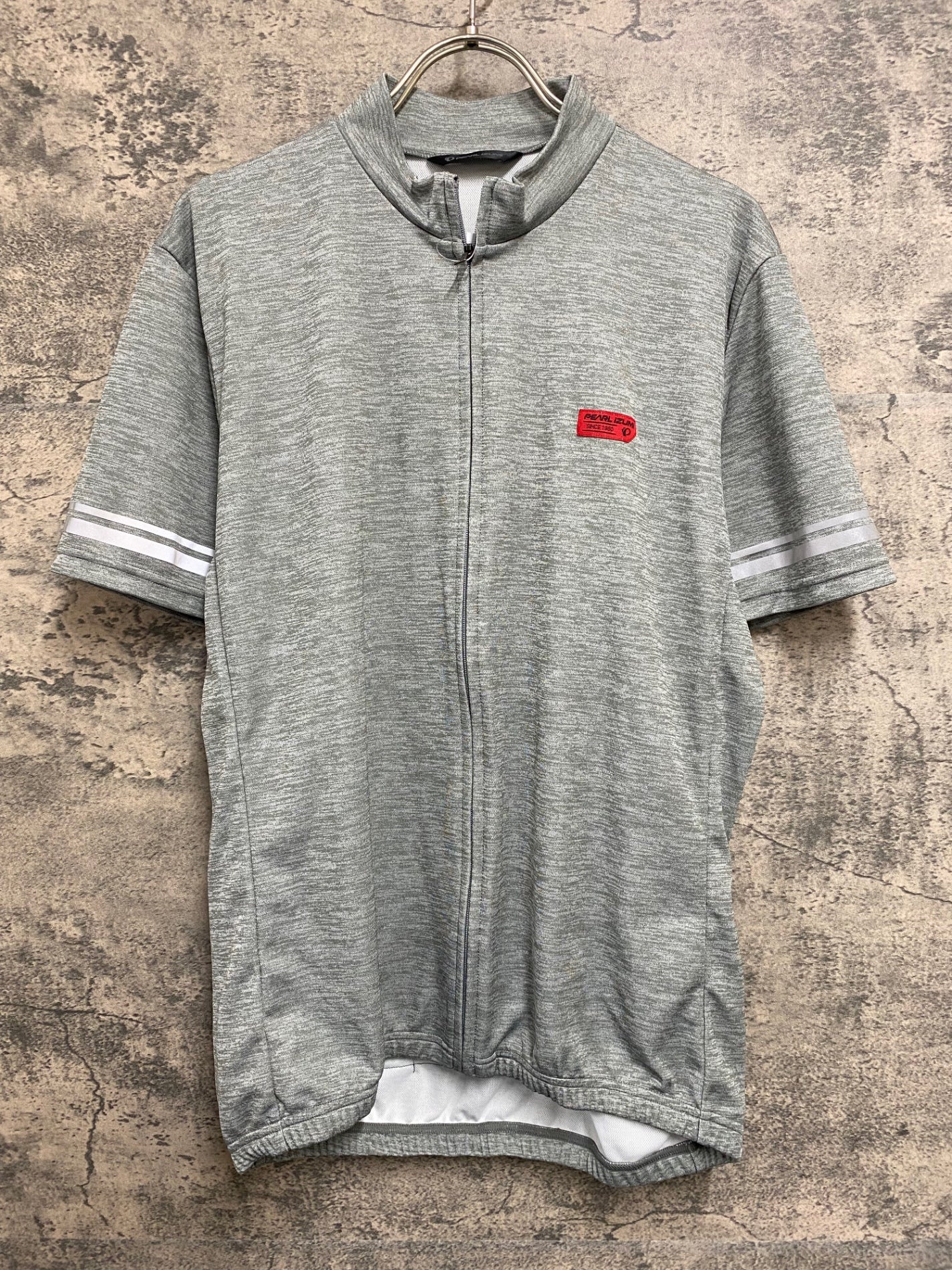 JB767 パールイズミ PEARLiZUMi 半袖 サイクルジャージ グレー L