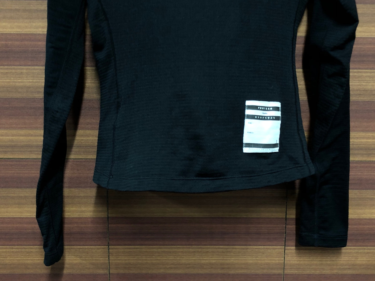 IP099 ラファ Rapha PRO TEAM THERMAL BASE LAYER 長袖 べースレイヤー 黒 S