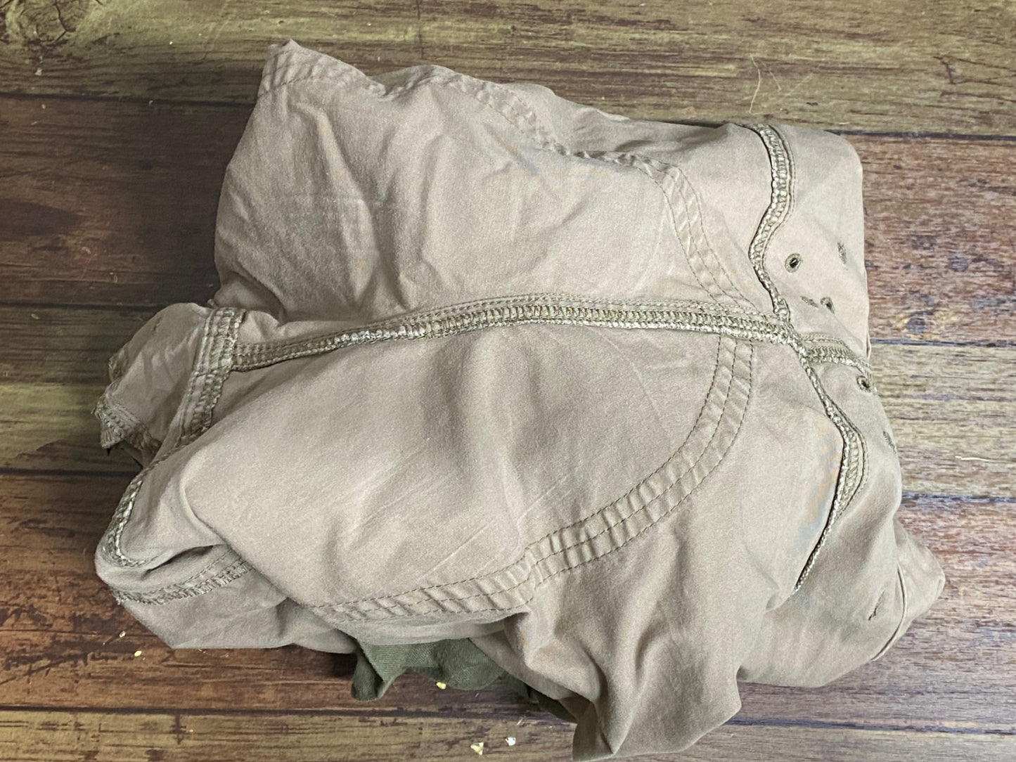 JA355 リンプロジェクト rinproject サイクルトラウザー 5分丈 サイクルパンツ M ベージュ