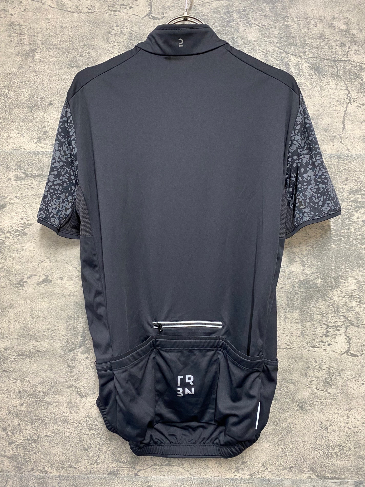 JB783 トリバン TRIBAN 半袖 サイクルジャージ 黒 M