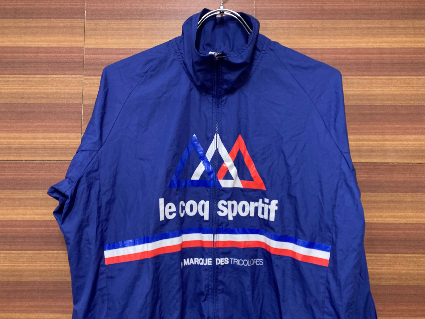 IE699 ルコックスポルティフ le coq sportif 長袖 サイクルジャケット 濃紺 L