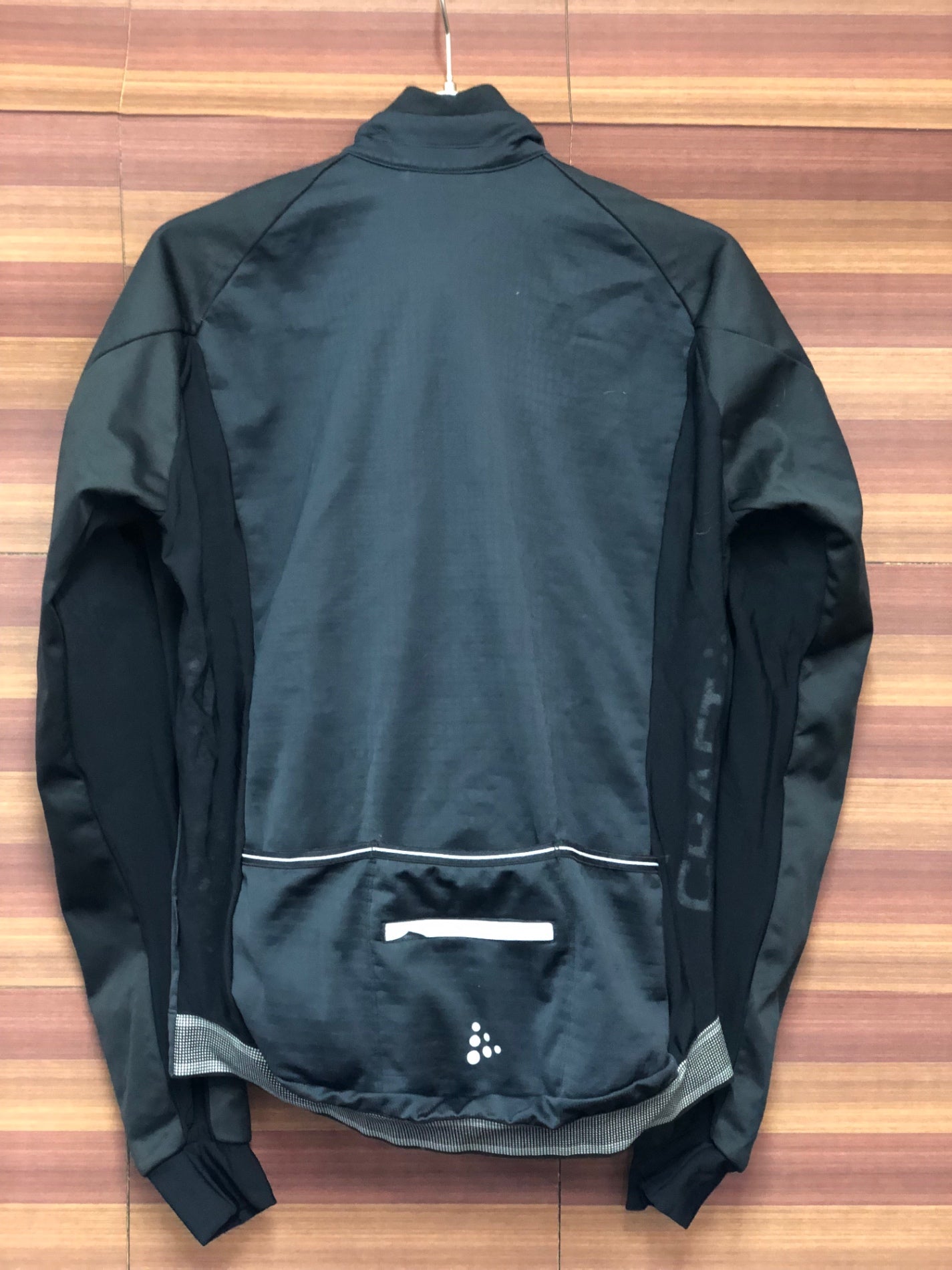 IR203 クラフト CRAFT 長袖サイクルジャケット 黒 S 裏起毛