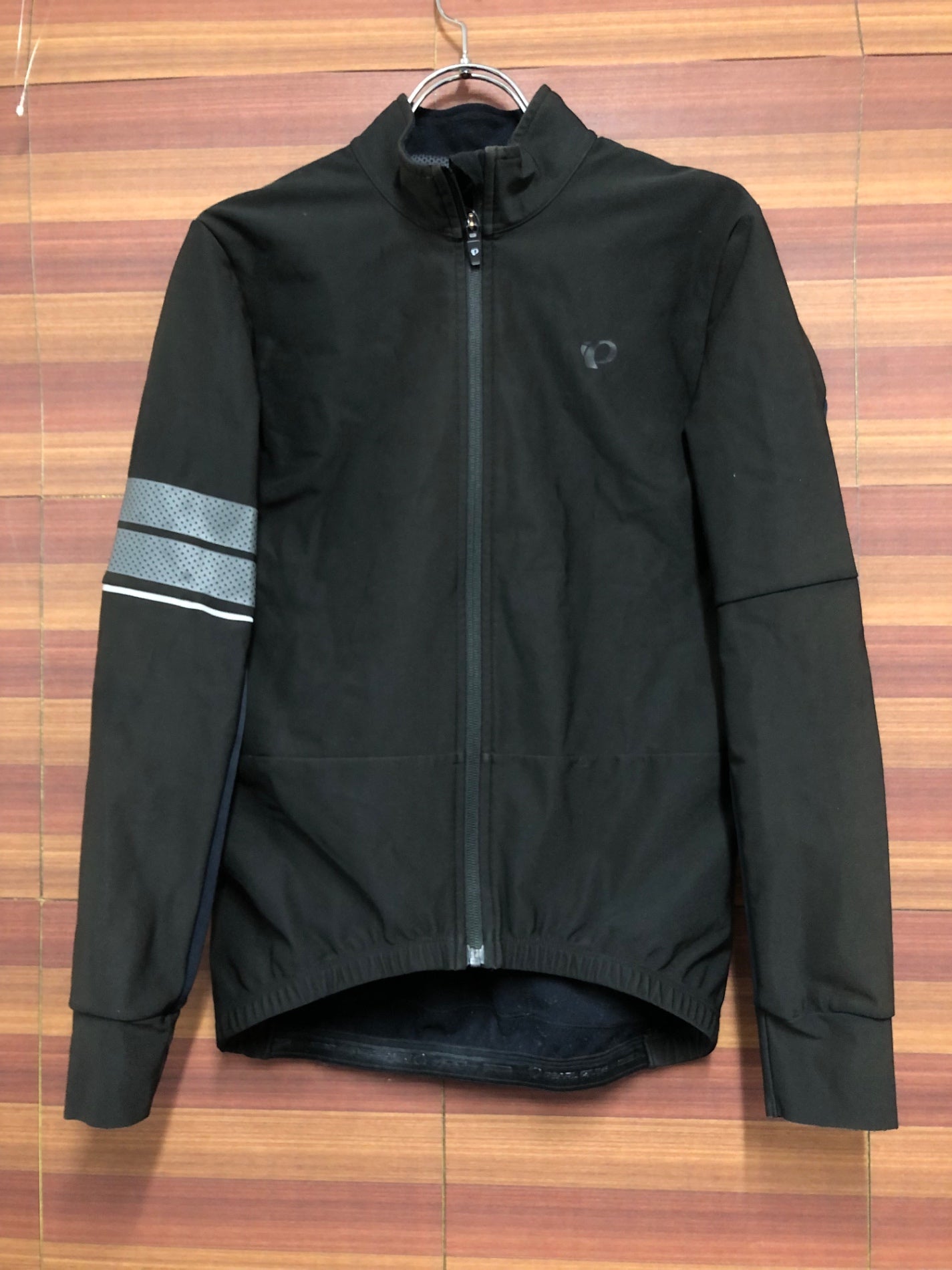 IP131 パールイズミ PEARL iZUMi 長袖 サイクルジャージ 黒 深緑 M