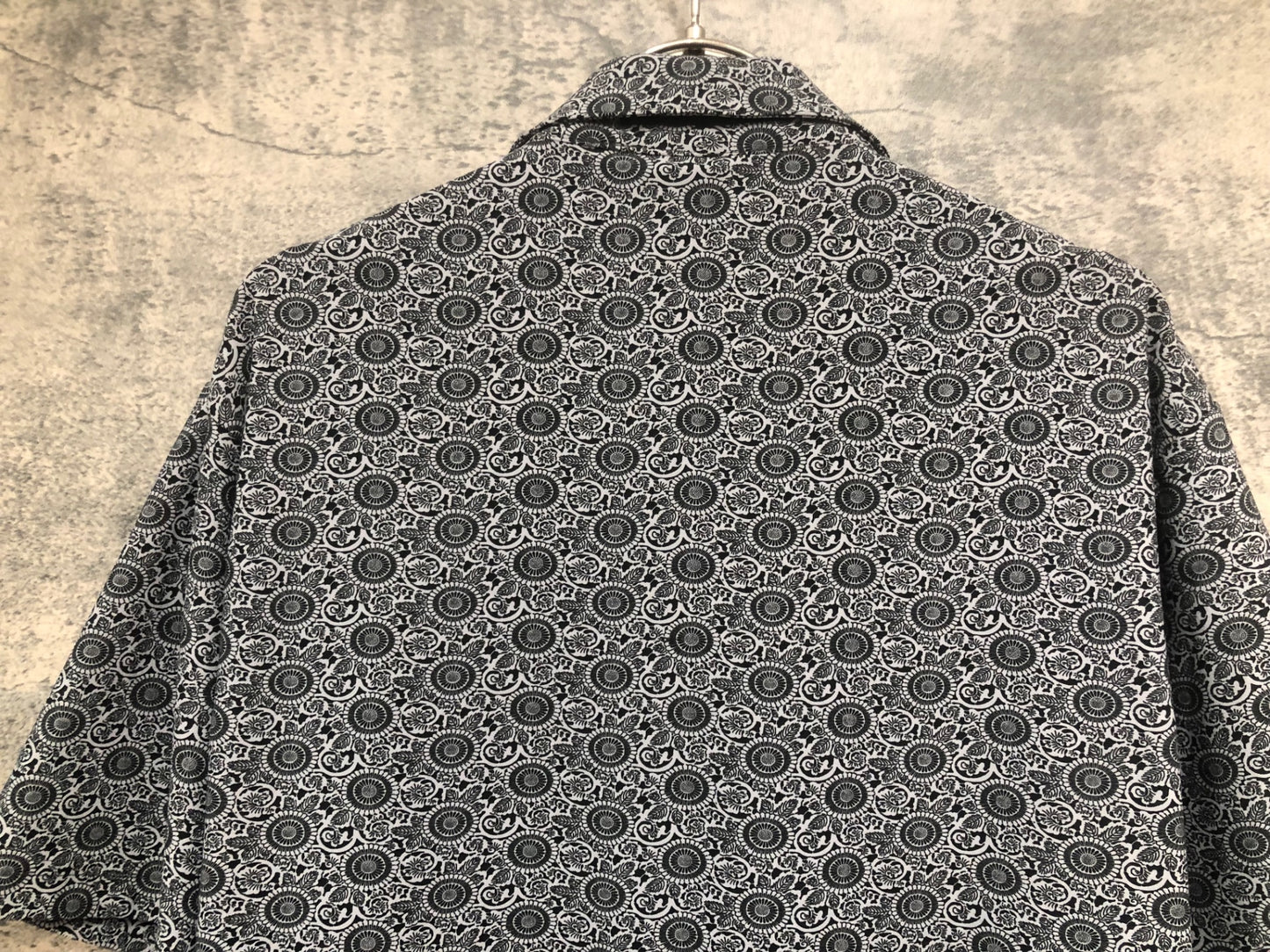 IY019 ダズノットマニファクト doesnotmanufact Roadster Shirt 半袖 シャツ 黒 グレー S