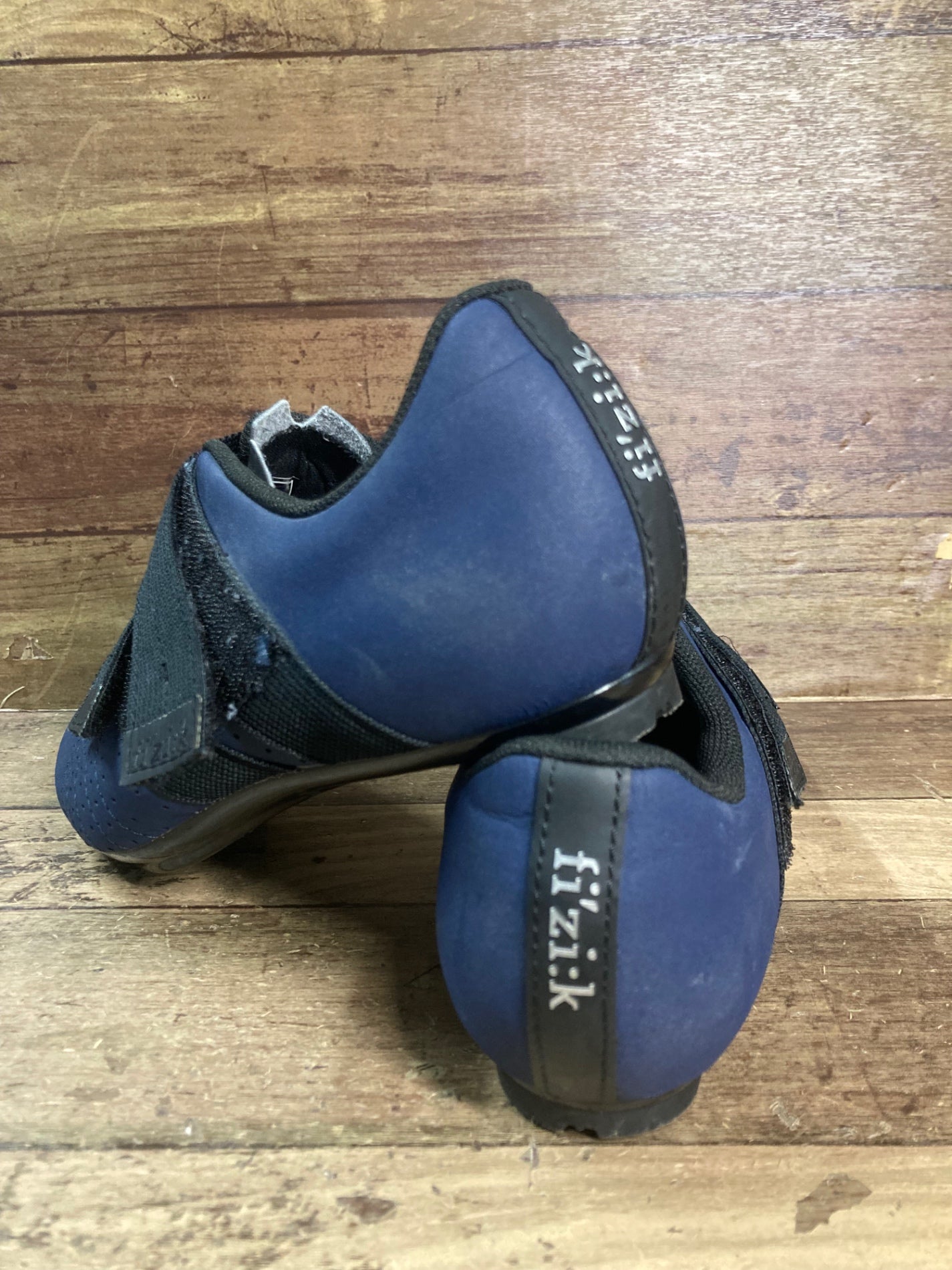 IF216 フィジーク fizik テンポ パワーストラップ TEMPO R5 POWERSTRAP ビンディングシューズ EU39.5 青