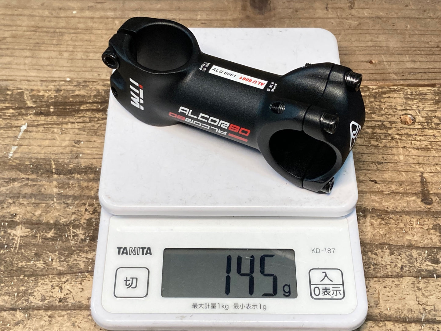 IY469 ITM ALCOR80 アルミステム Φ31.8 OS 80mm