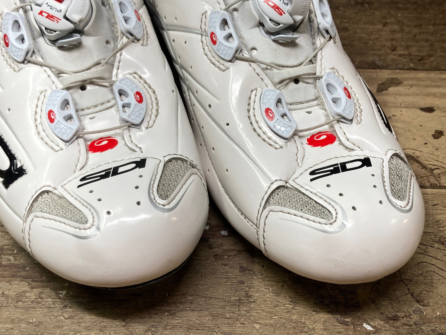 II814 シディ SIDI WIRE2CARBON ビンディングシューズ EU41.5 ホワイト