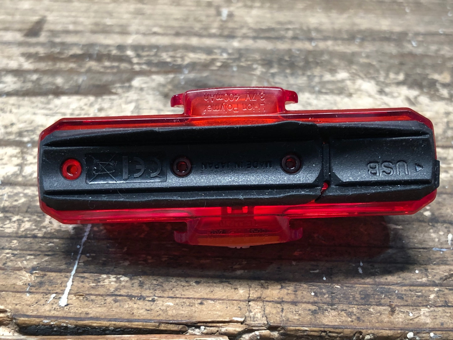 IY599 キャットアイ CATEYE RAPID X2 KINETIC リアライト ※点灯確認済み