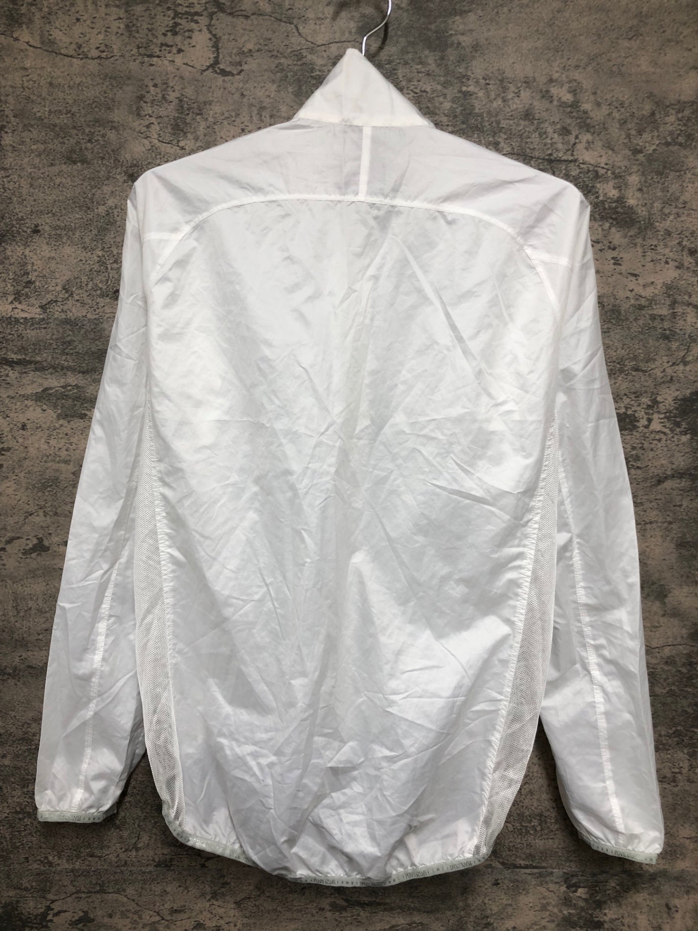 JA078 パールイズミ PEARL iZUMi 長袖 ウインドブレイカー 白 サイズ不明