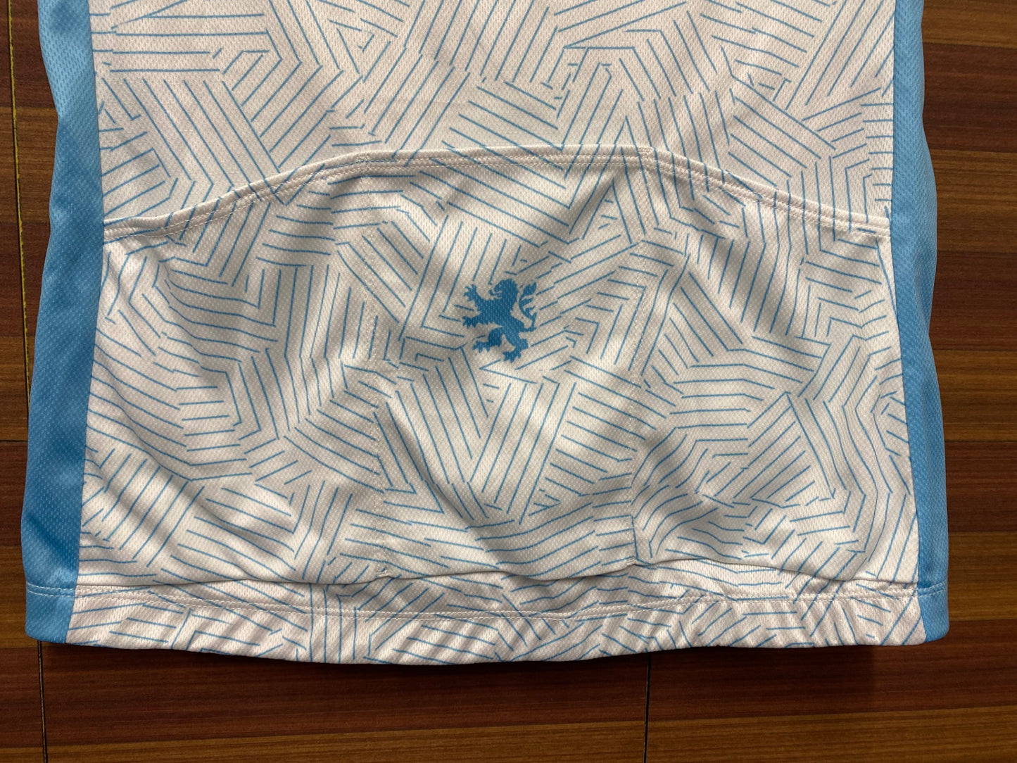 IM469 リオンドカペルミュール Lion de KAPELMUUR 半袖 サイクルジャージ 38 白