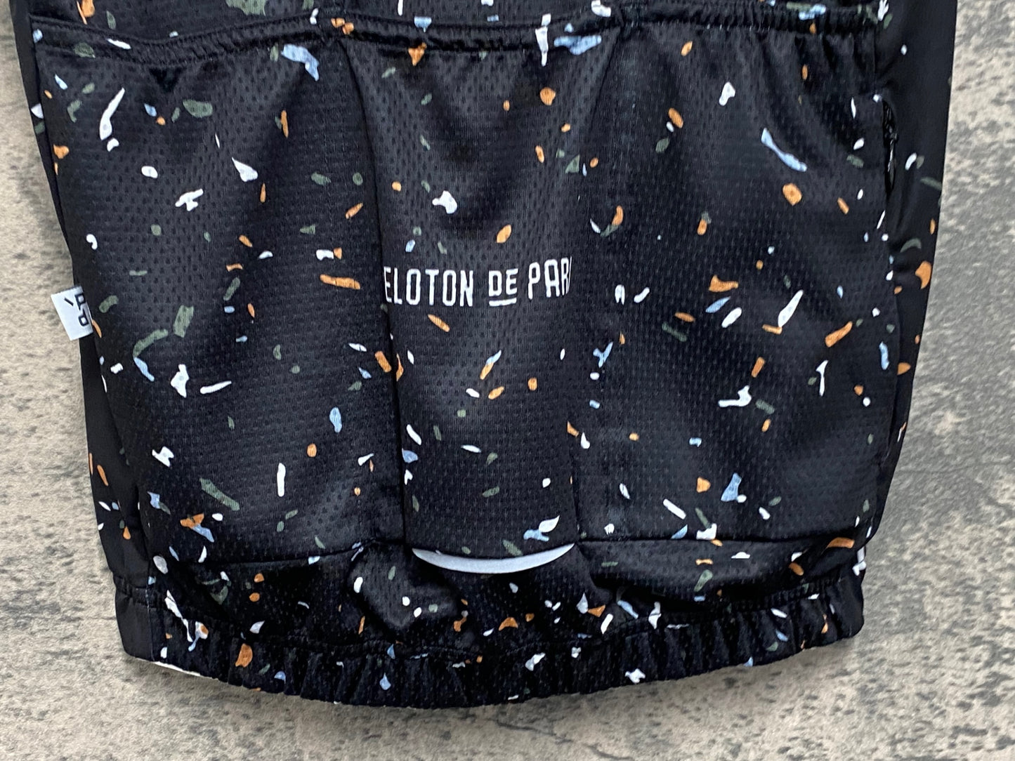 JB550 プロトンドパリ PELOTON DE PARIS 半袖 サイクルジャージ 黒 S