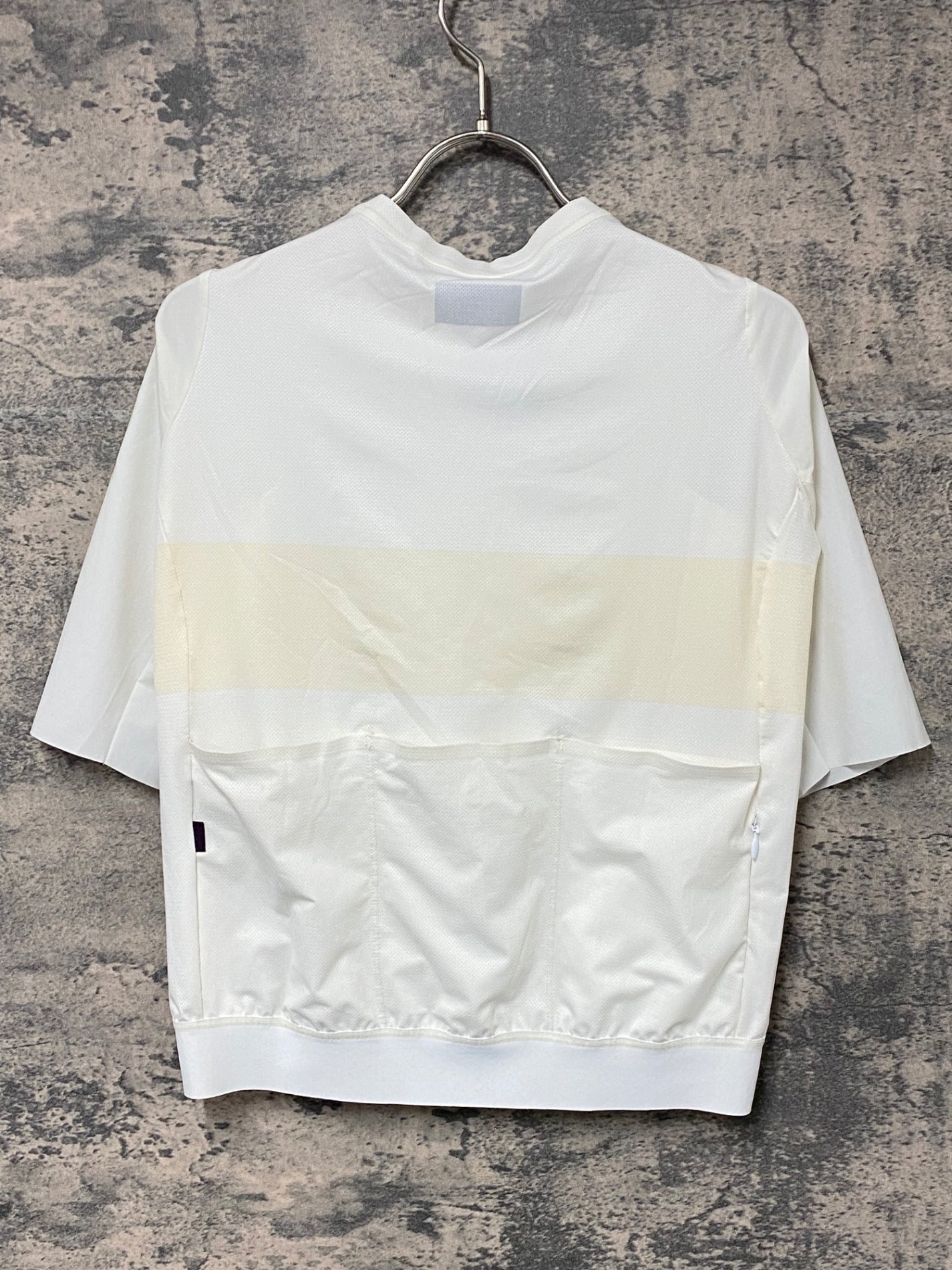 JC426 パスノーマルスタジオ Pas Normal Studios | Men's Solitude Jersey 半袖 サイクルジャージ オフホワイト M