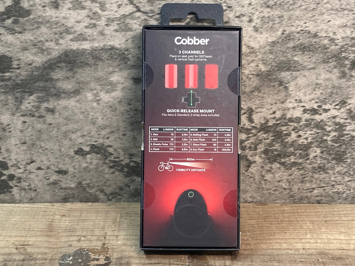 IR298 ノグ knog MID COBBER REAR テールライト