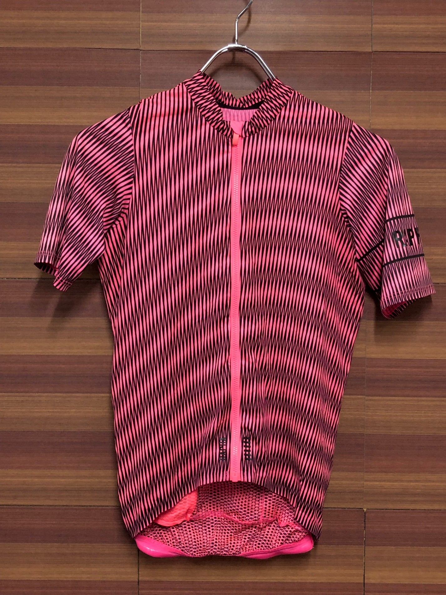 IL657 ラファ Rapha プロチームフライウェイトジャージ PRO TEAM FLYWEIGHT JERSEY ピンク黒 XS