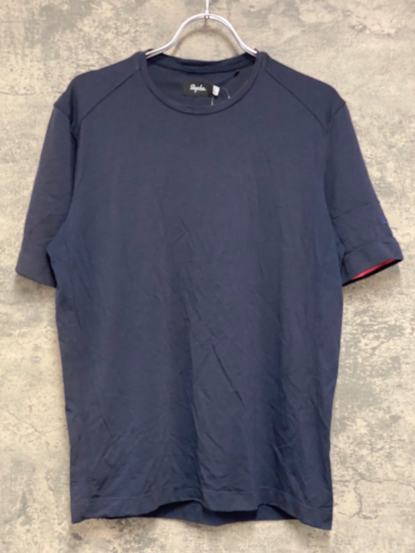 JB333 ラファ Rapha MERINO T-SHIRT 半袖 Tシャツ 紺 S
