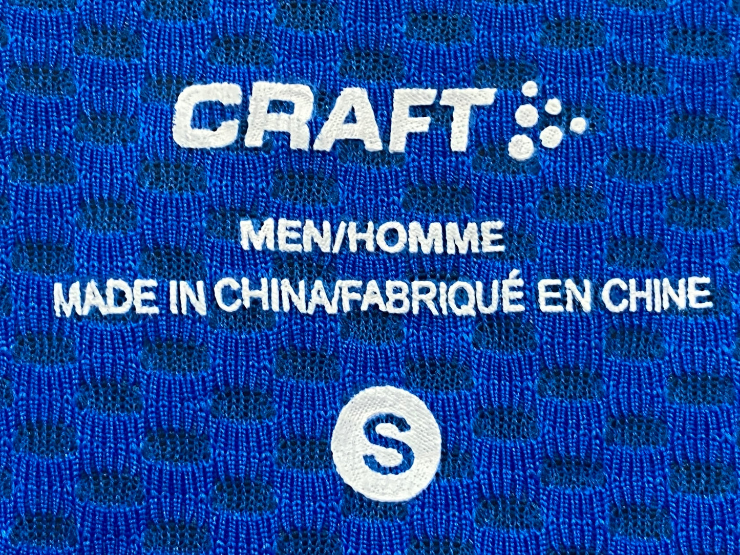 JD474 クラフト CRAFT ノースリーブ べースレイヤー 青 S