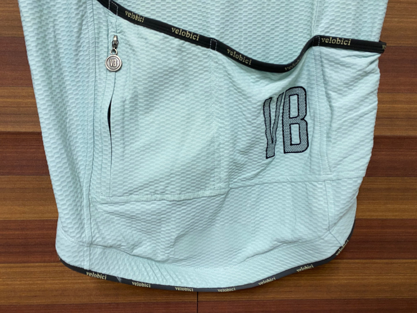 IO521 ヴェロビチ velobici Delta JERSEY 半袖 サイクルジャージ 水色 3