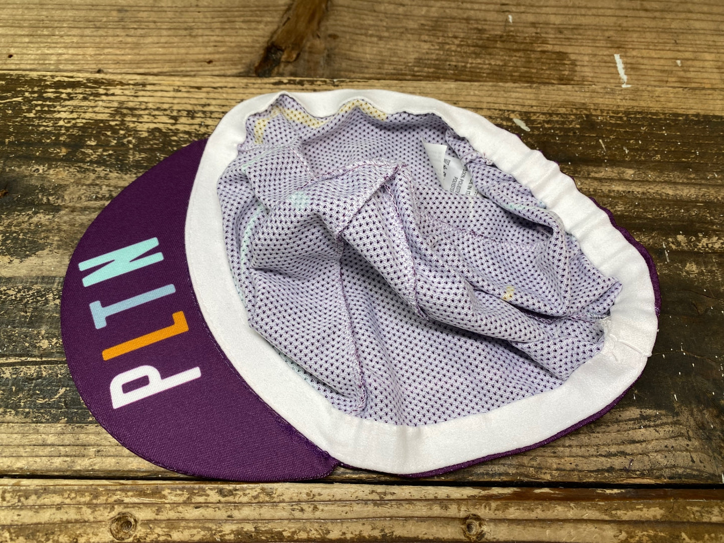 JC065 プロトンドパリ Peloton de Paris サイクルキャップ パープル ワンサイズ