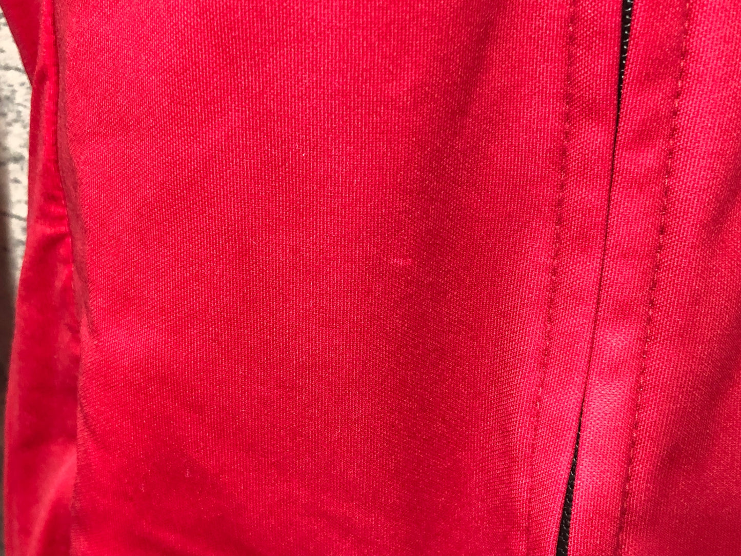 IZ762 カステリ CASTELLI 長袖 サイクルジャージ 赤 M 裏起毛