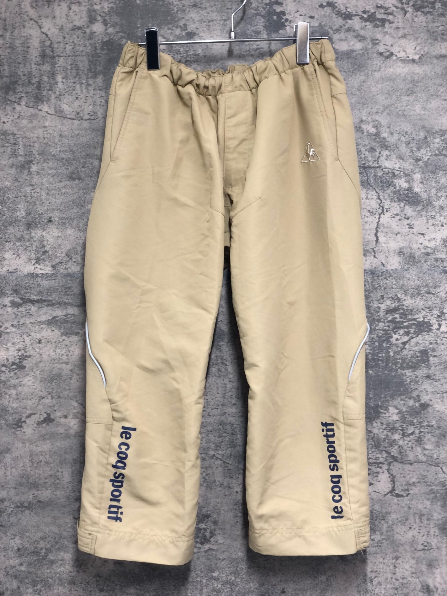 IW170 ルコックスポルティフ le coq sportif 七分丈 サイクルパンツ ベージュ L