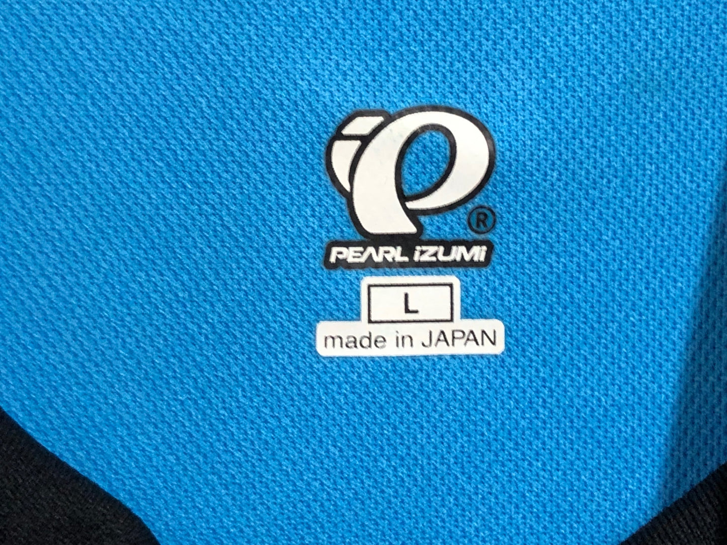 IZ768 パールイズミ PEARL iZUMi 半袖 サイクルジャージ 水色 黒 L