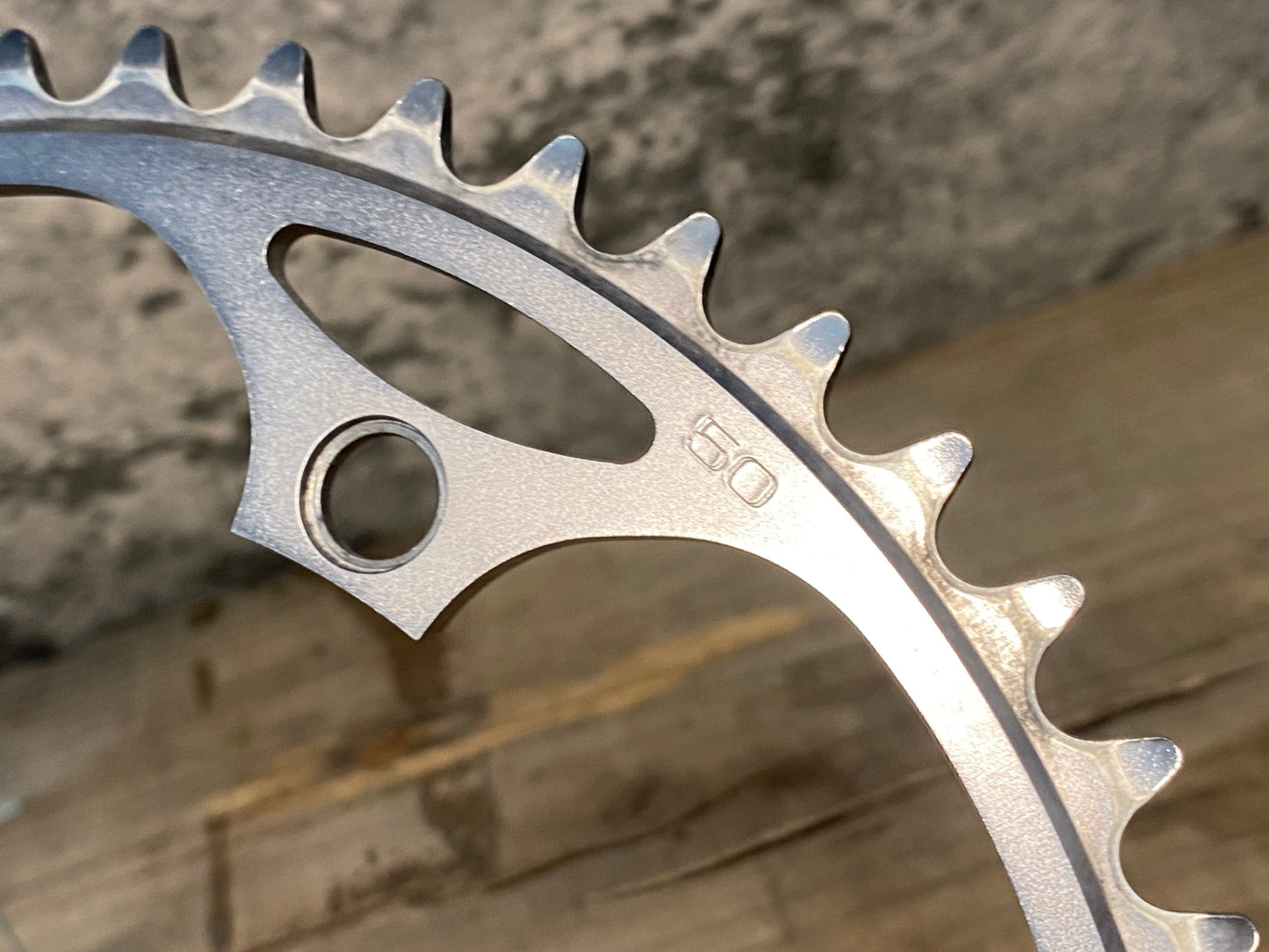 IP052 シマノ SHIMANO DURA-ACE TRACK チェーンリング PCD144mm 50T 厚歯 NJS認定