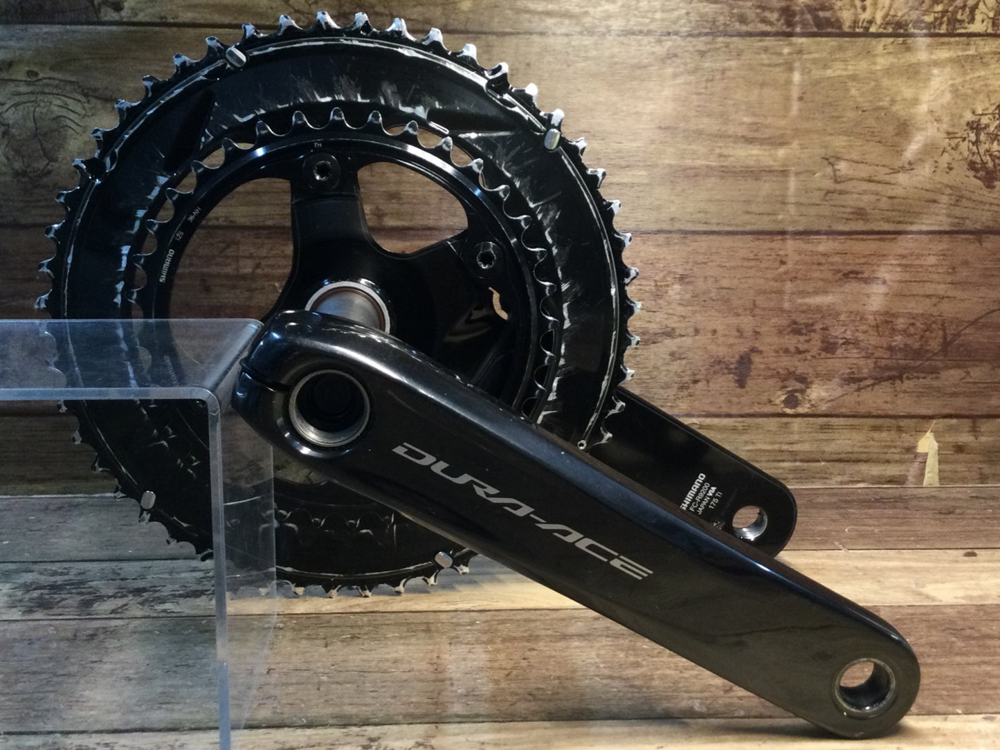 HO433 フォーアイ 4iiii SHIMANO DURA-ACE FC-R9200 175mm 52/36T パワーメーター 両足計測 ※右アーム傷,パワメ割れ,フィキシングボルト欠品