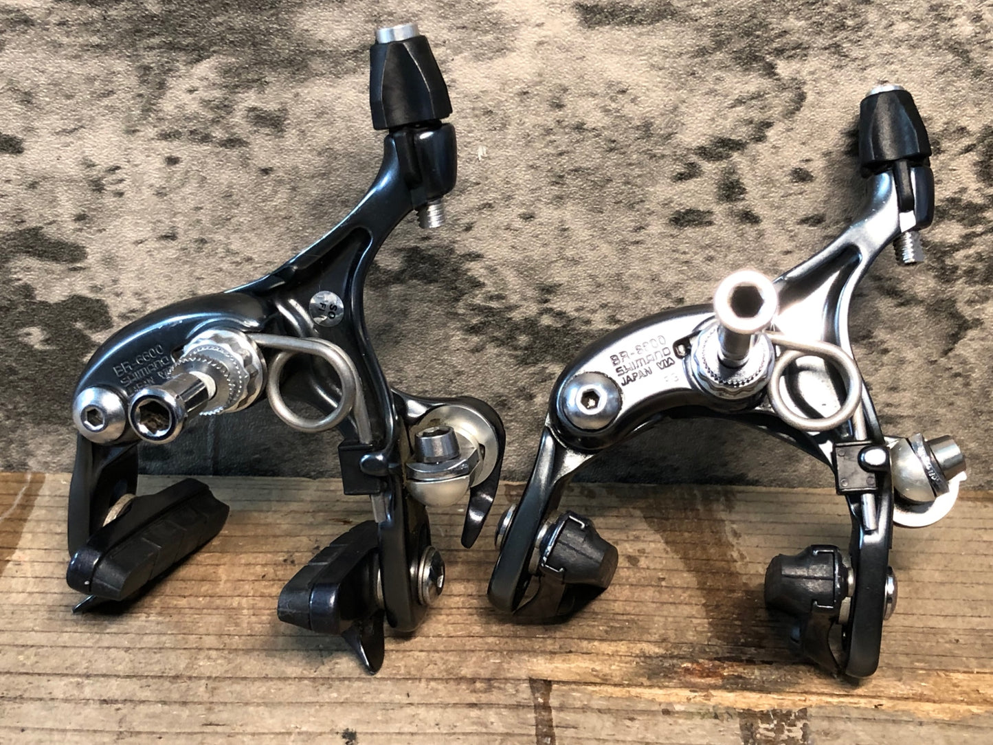 IE520 シマノ SHIMANO アルテグラ ULTEGRA 6600 2x10s 変速セット STI FD RD BR CS ※ブラケットフード破れ、動作不良の為ジャンク