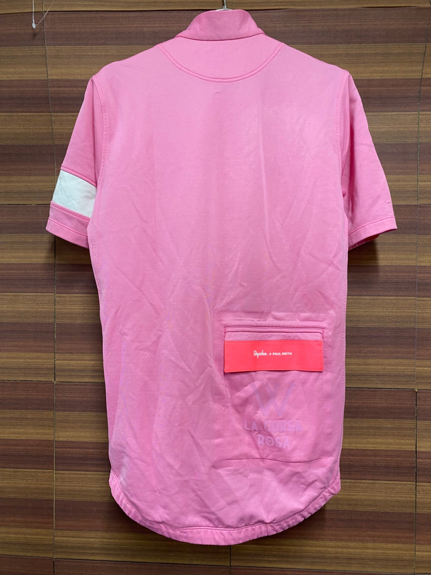 IQ360 ラファ Rapha Paul Smith CITY RIDING JERSEY 半袖サイクルジャージ ピンク S