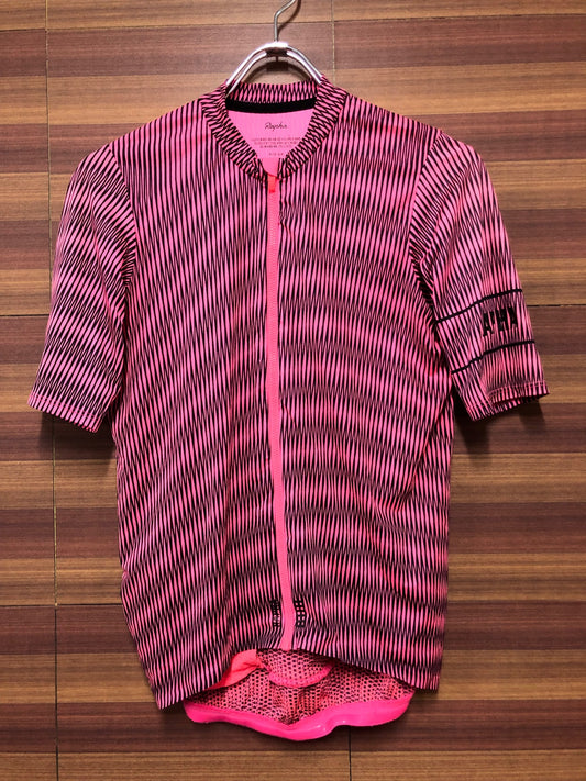 IB222 ラファ RAPHA PROTEAM FLY WEIGHT JERSEY 半袖サイクルジャージ ピンク M