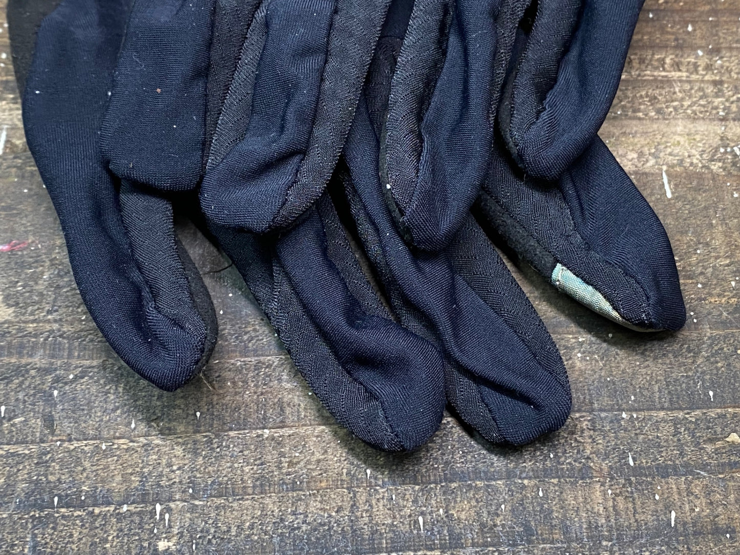 IO958 アソス ASSOS SPRING FALL GLOVES EVO 長指 グローブ 黒 S