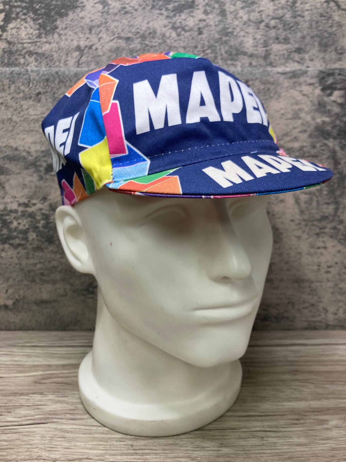 IZ100 マペイ MAPEI サイクルキャップ 紺 ワンサイズ