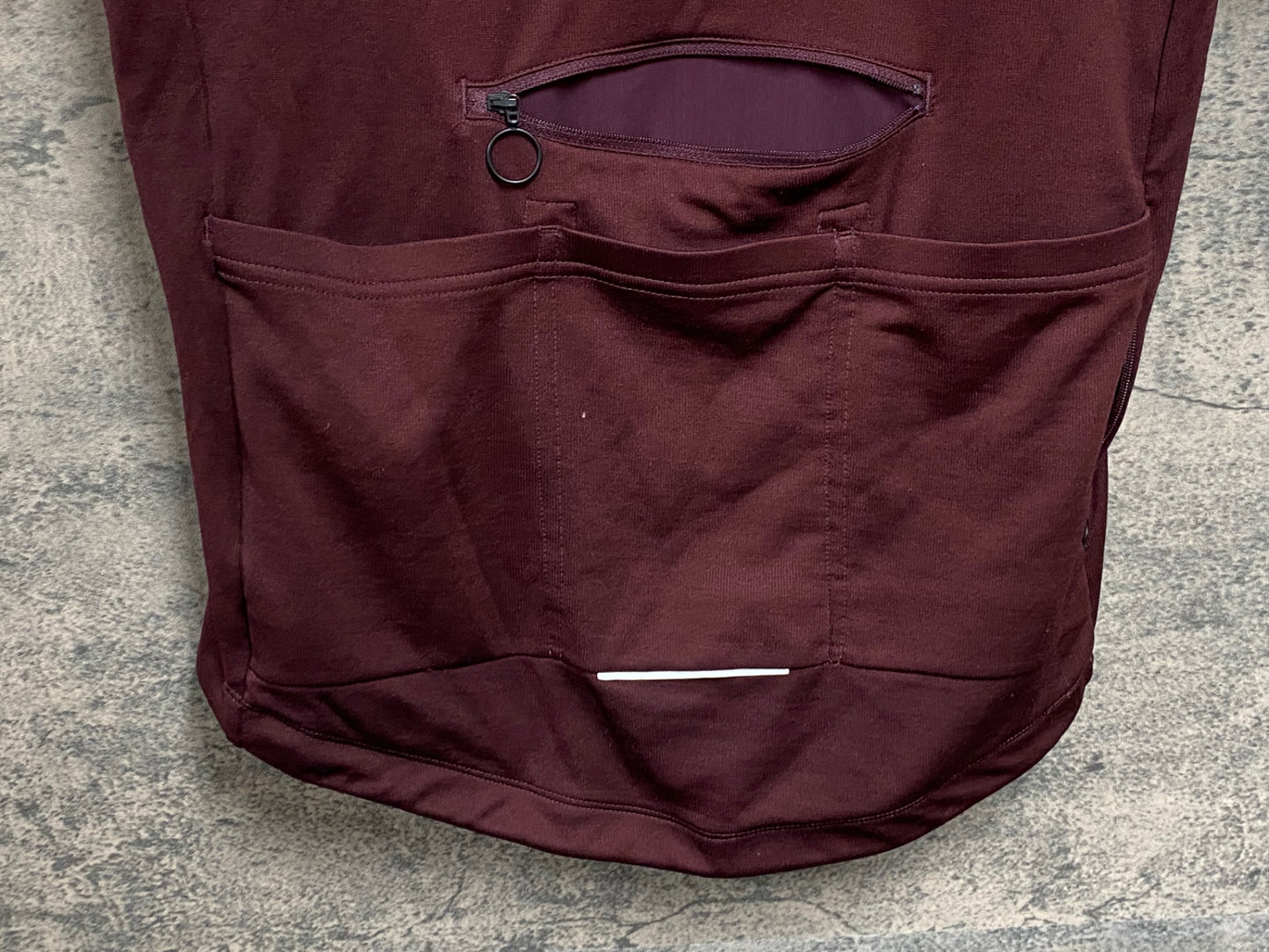 JC614 ラファ Rapha SHORT SLEEVE BREVET JERSEY 半袖 サイクルジャージ バーガンディ M