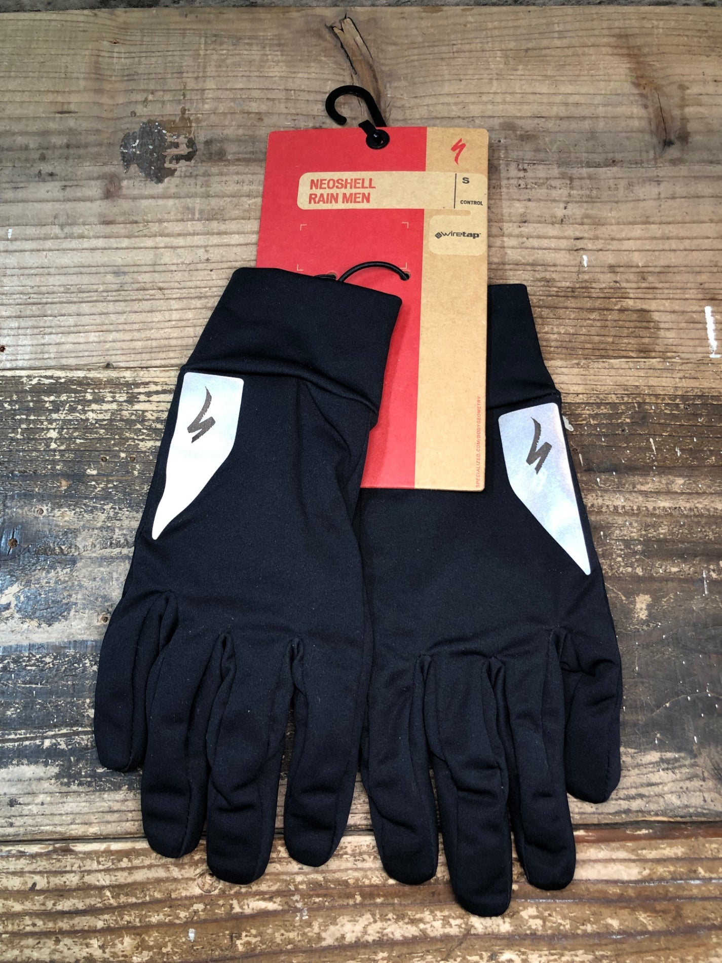 HI261 スペシャライズド SPECIALIZED NEOSHELL RAIN MEN 長指 サイクル グローブ 黒 S