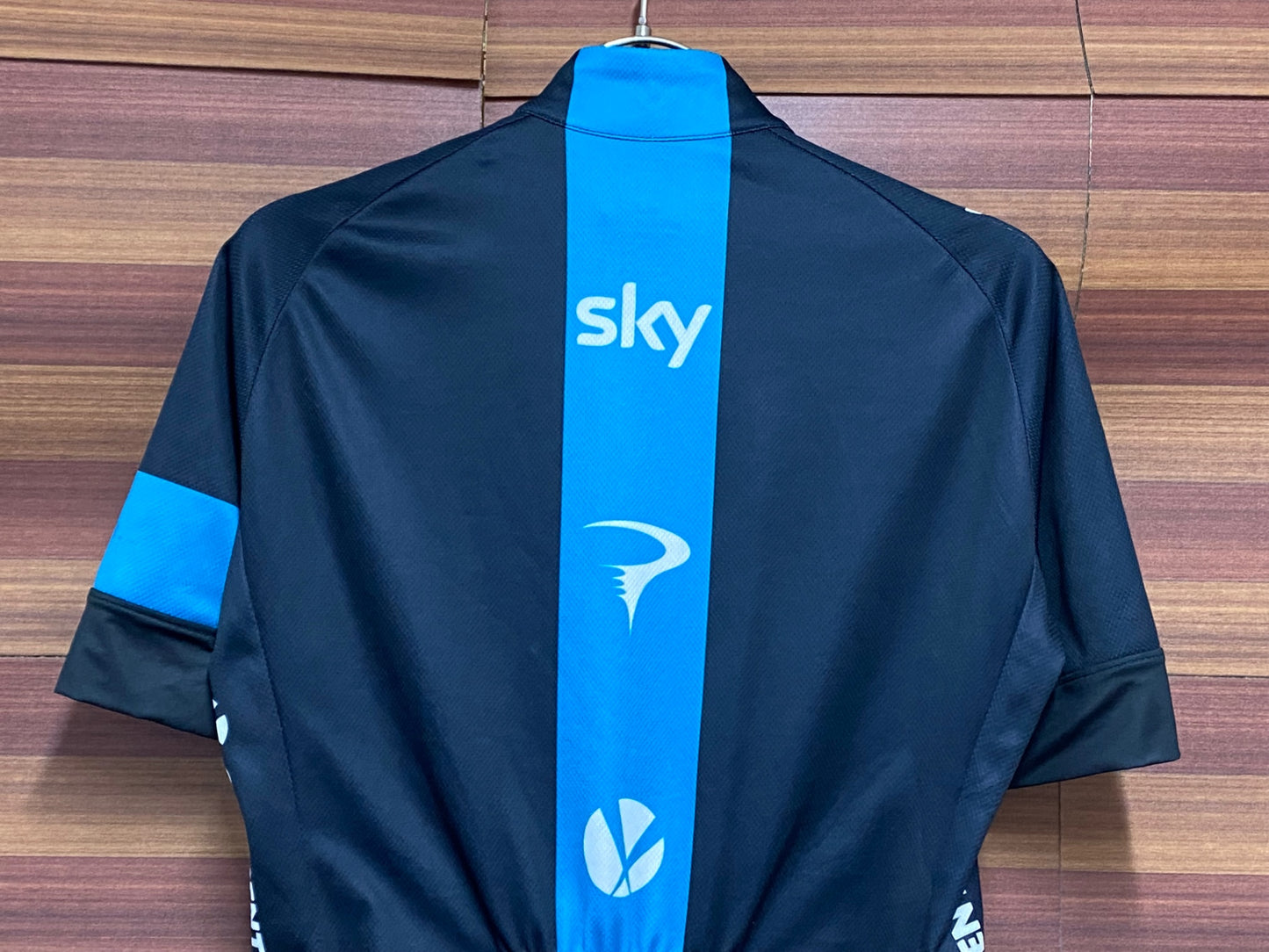IW250 ラファ Rapha SHORT SLEEVE REPLICA JERSEY TEAM SKY 黒 S