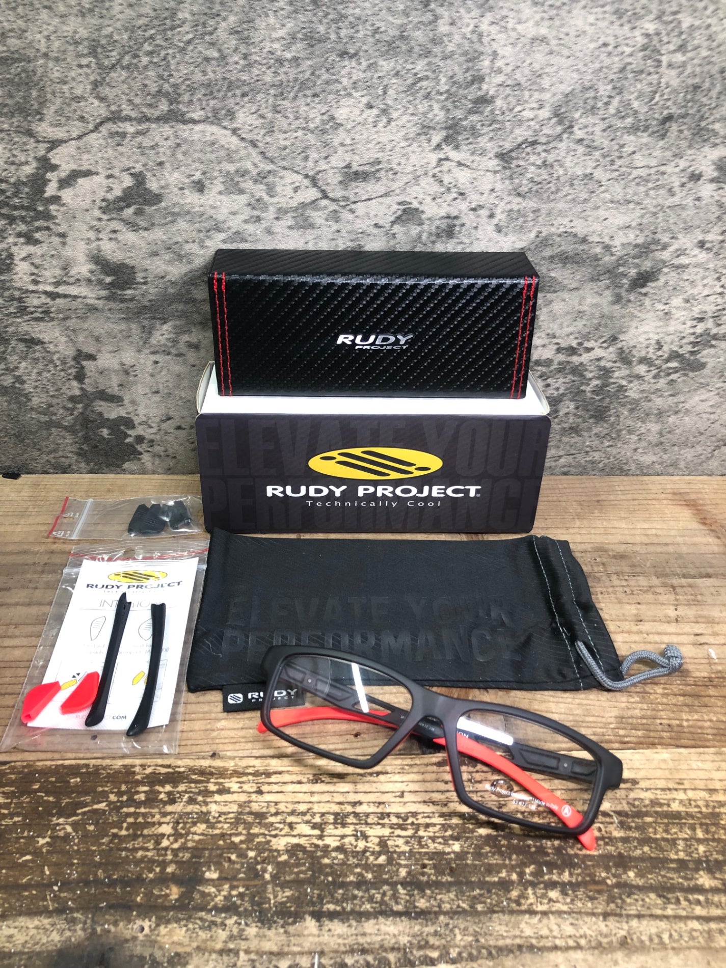 IZ576 ルディプロジェクト RUDY PROJECT INTUITION 44A アイウェア サングラス 黒