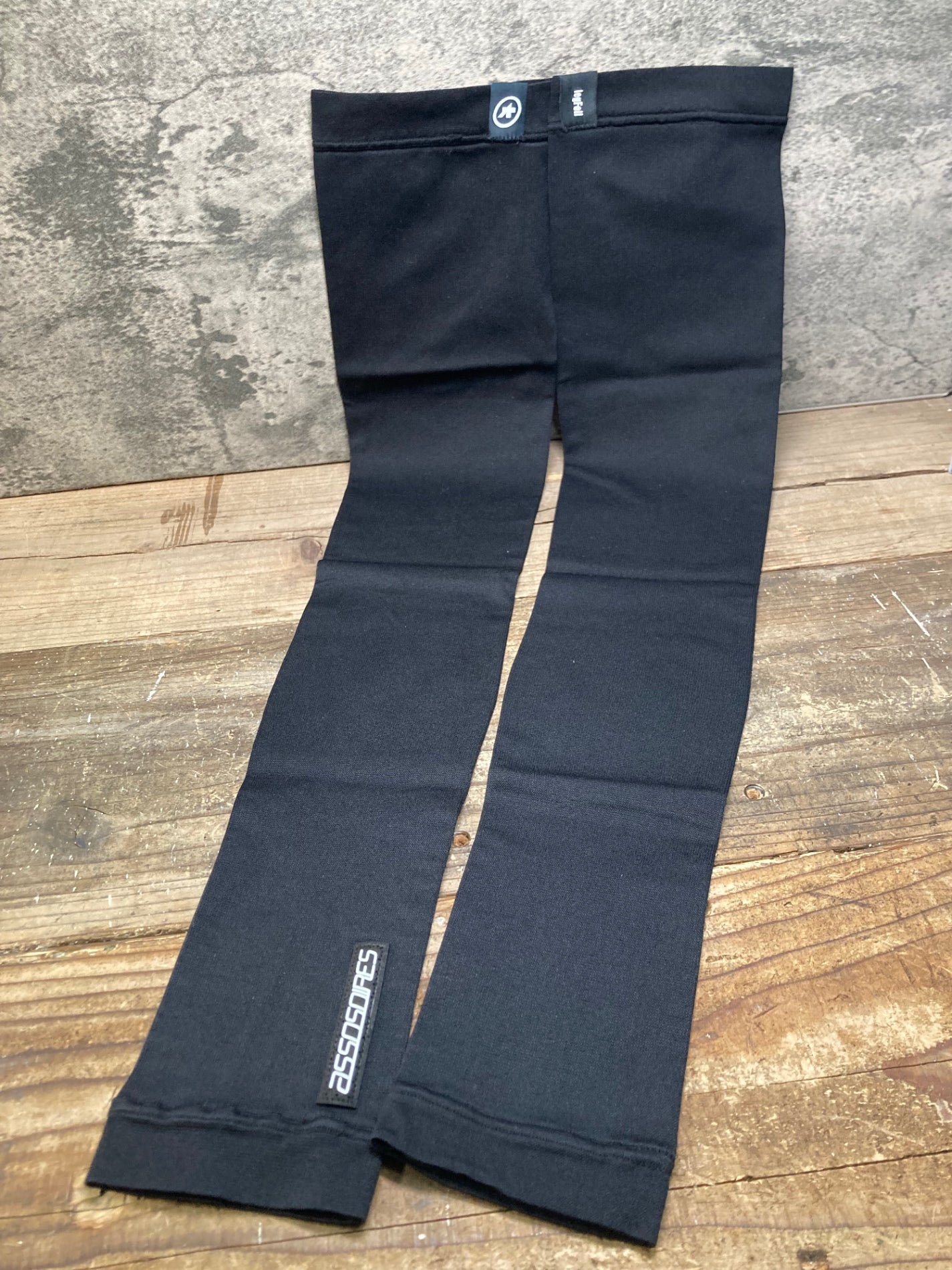 IT620 アソス assos レッグカバー 黒 SIZE O