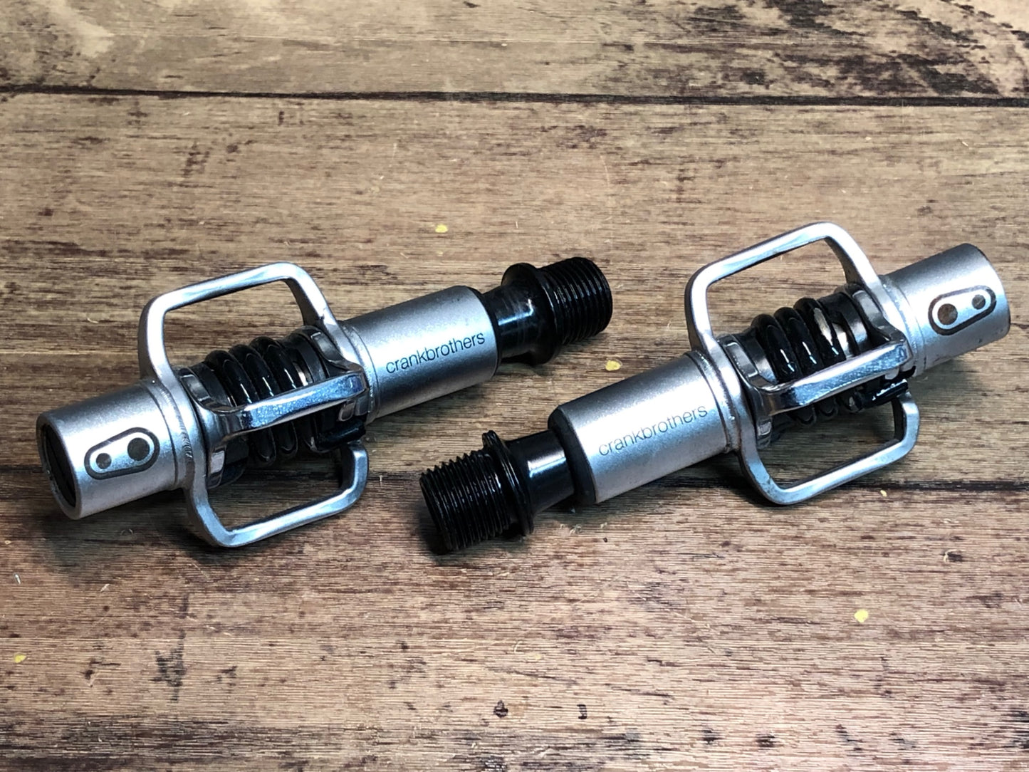 IR225 クランクブラザーズ crankbrothers エッグビーター eggbeater 1 ビンディングペダル クロモリシャフト シルバー
