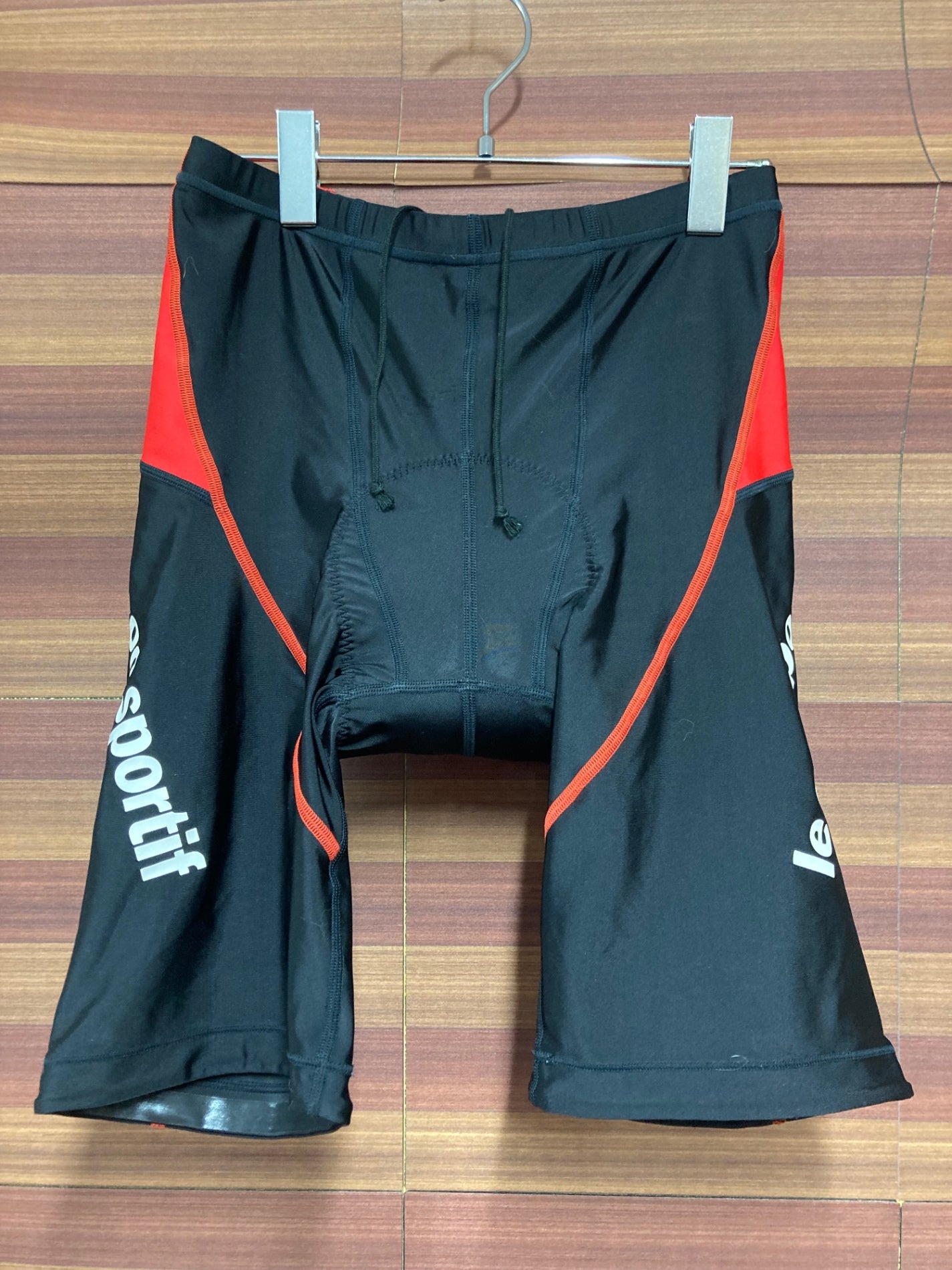 IO086 ルコックスポルティフ le coq sportif レーサーパンツ 黒 O