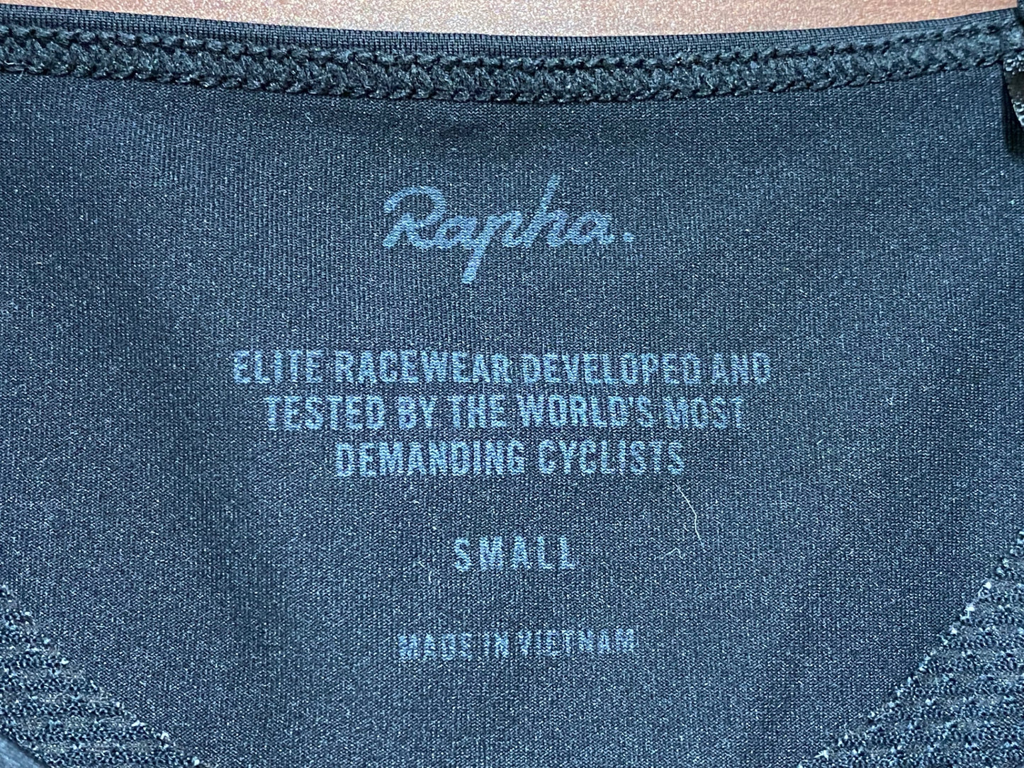 IU959 ラファ Rapha PRO TEAM LAYER SLEEVELESS ノースリーブ べースレイヤー 黒 S ※ほつれ
