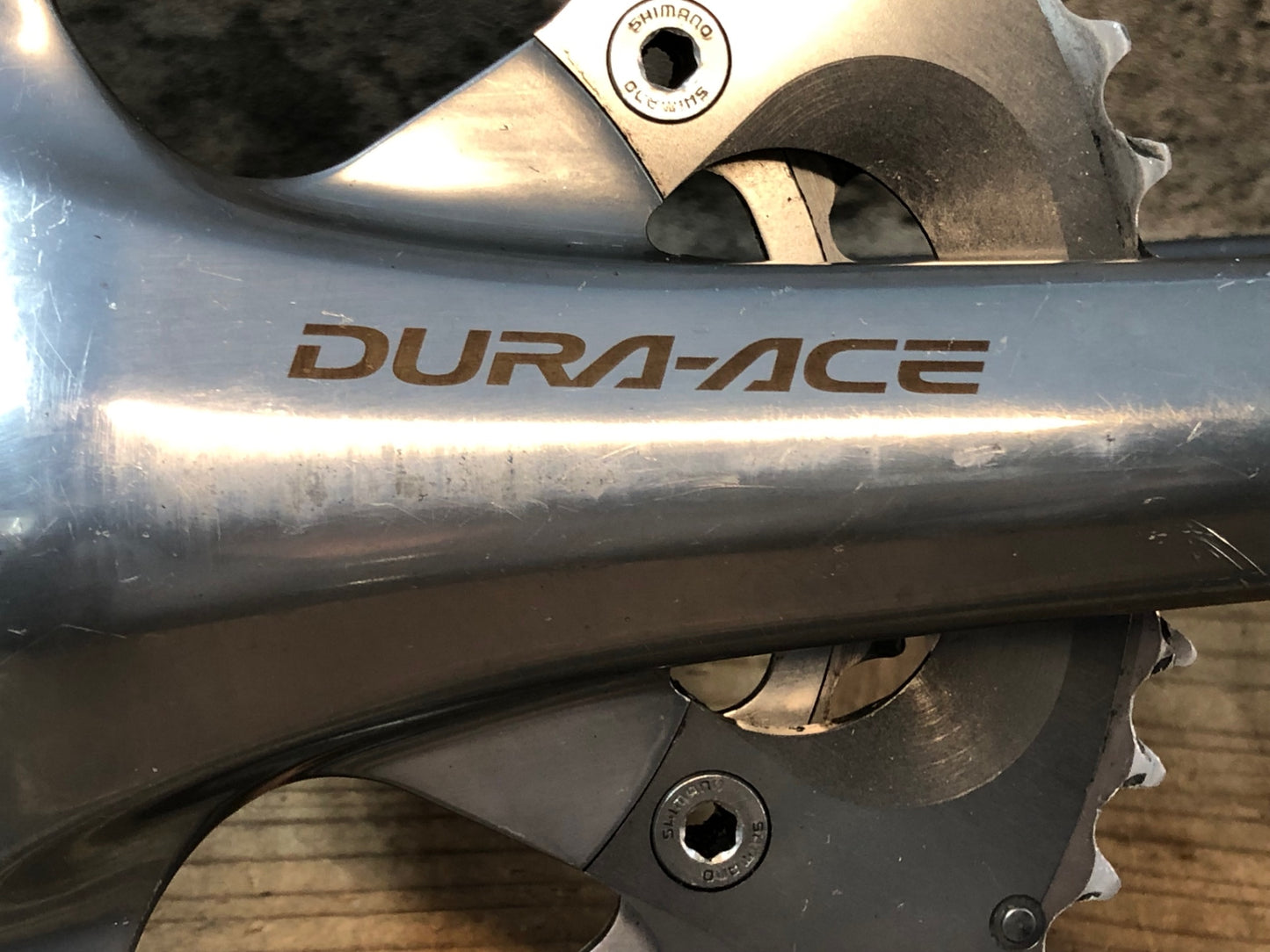 IP084 シマノ SHIMANO デュラエース DURA-ACE FC-7800 クランクセット 52/38T 167.5mm ※インナーチェーンリング非純正