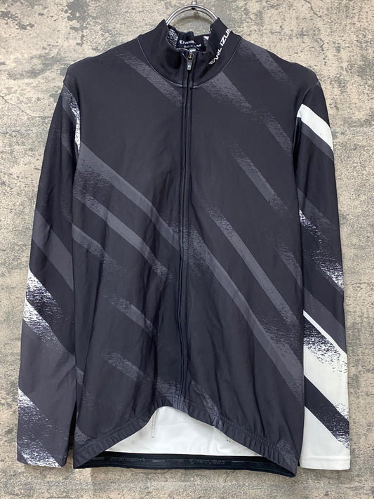 IW237 パールイズミ PEARL iZUMi 長袖 サイクルジャージ 黒 L 裏起毛